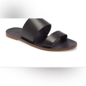 Madewell Boardwalk Sandal Size 8.5 Black